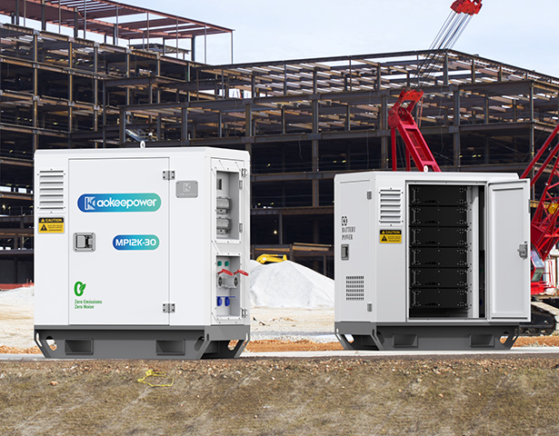 solar power system with battery